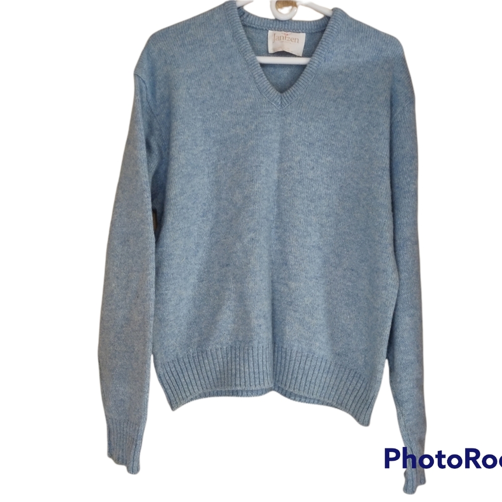 Vintage Jantzen V-Neck Mens Sweater